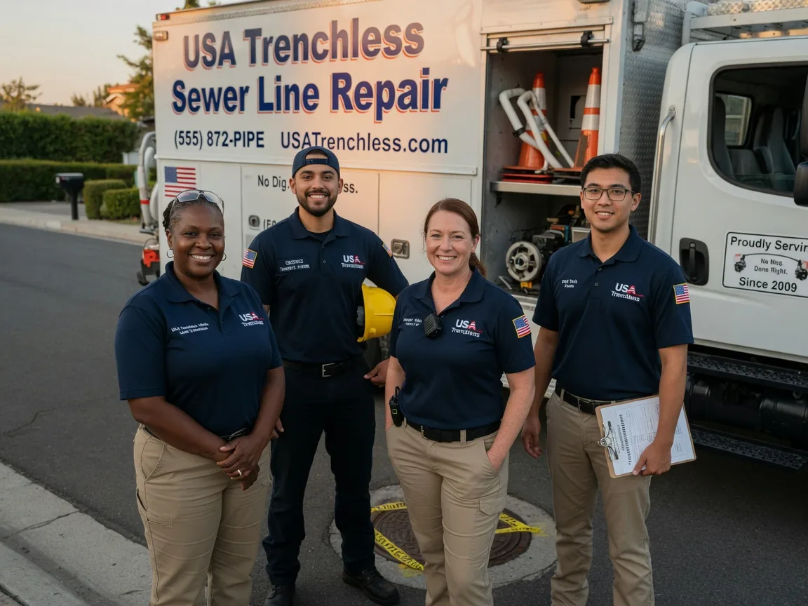 Sewer Line Repair company in Stockland, IL